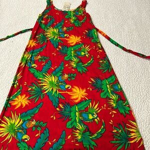 Coconut Pier / Parrot Dress / Size: 8